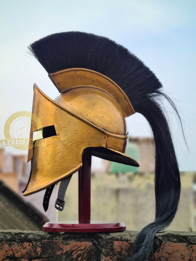 Spartan Warrior Helmet — Greek Replica