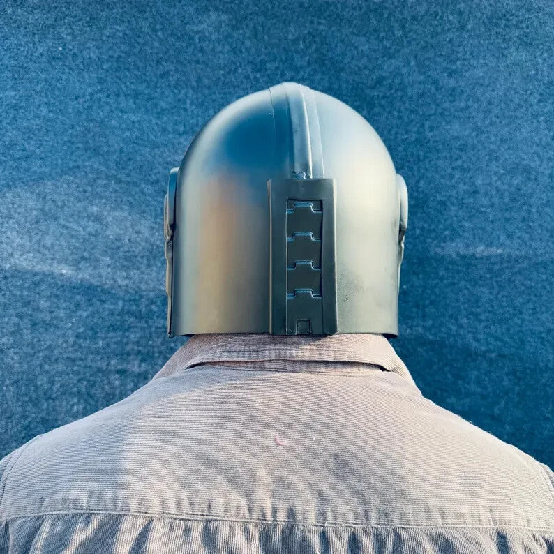 Custom Painted Mandalorian Helmet — Wearable Cosplay Prop