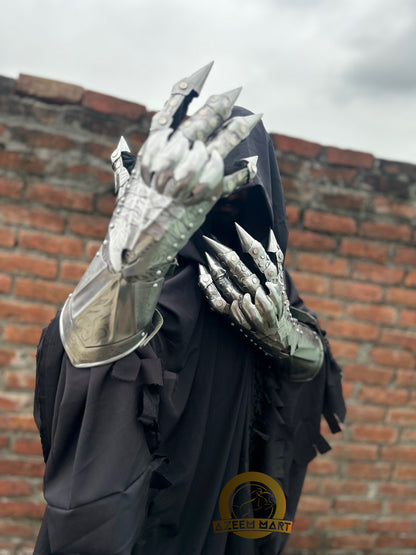 Nazgûl & Witch-King Costume — Helmet, Cloak & Gauntlets