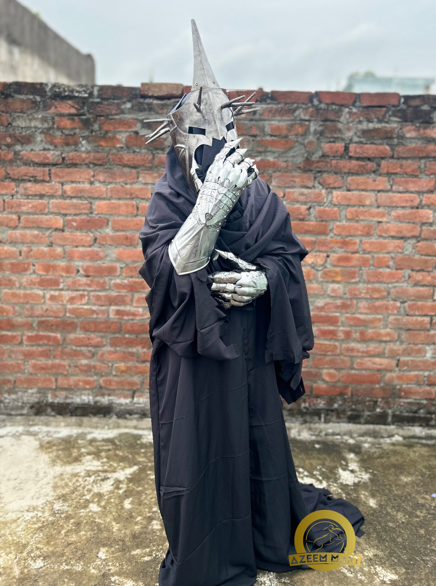 Nazgûl & Witch-King Costume — Helmet, Cloak & Gauntlets