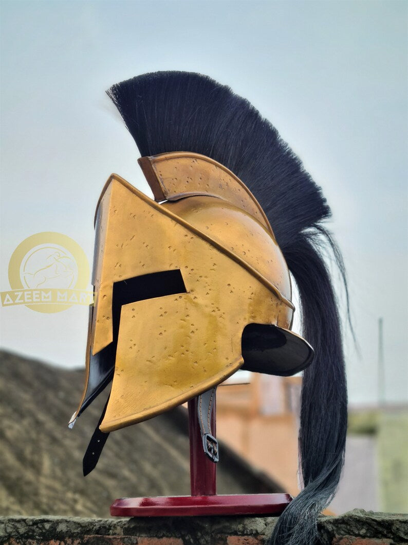 Spartan Warrior Helmet — Greek Replica