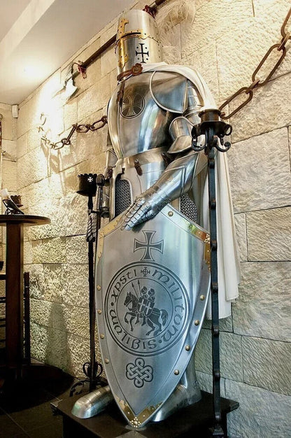 Crusader Knight Full Body Suit of Armour