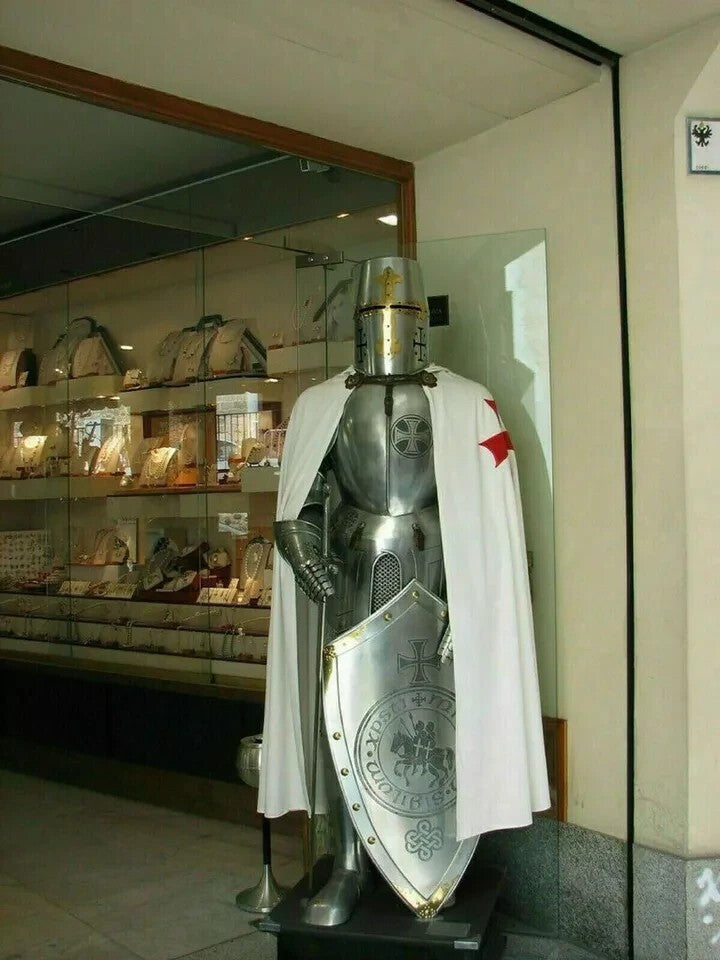 Crusader Knight Full Body Suit of Armour