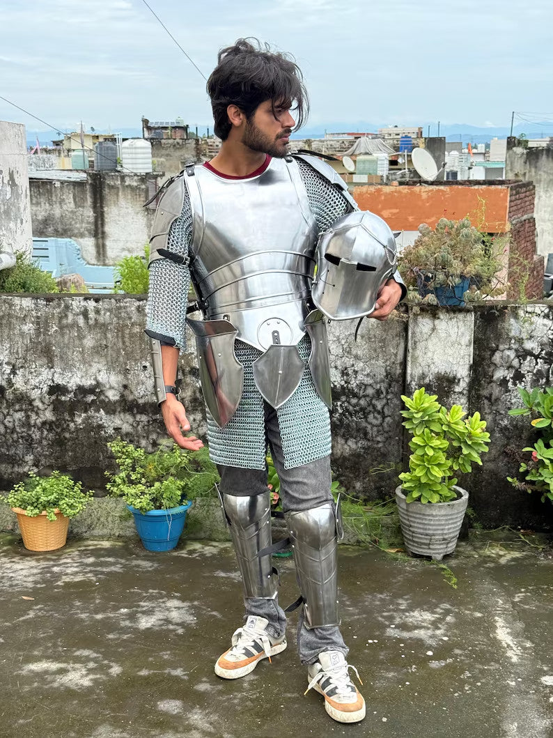 Medieval Crusader Knight Full Armour Set