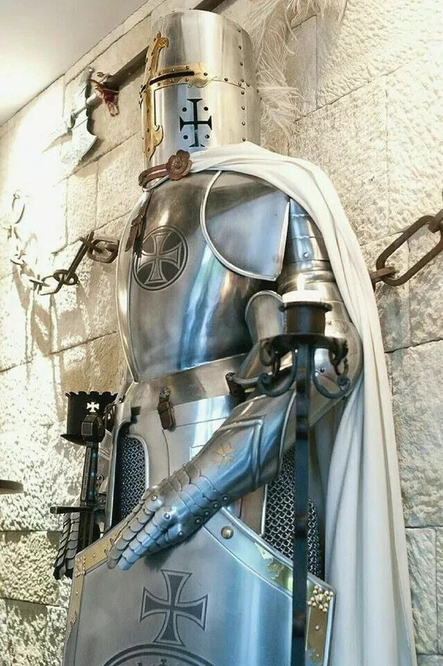 Crusader Knight Full Body Suit of Armour