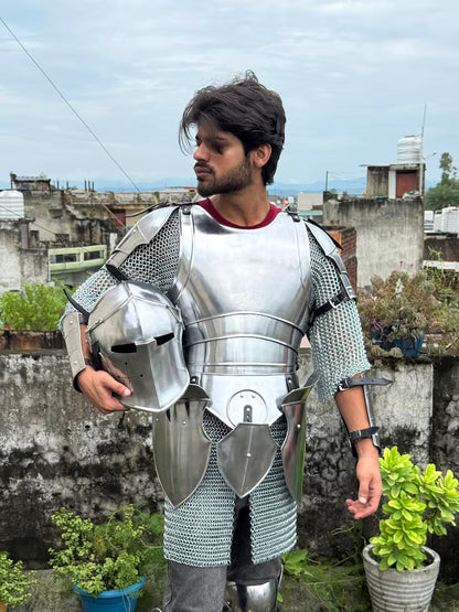 Medieval Crusader Knight Full Armour Set