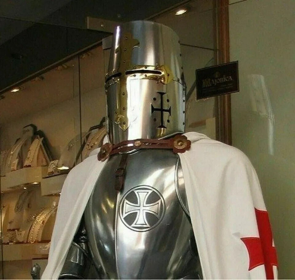 Crusader Knight Full Body Suit of Armour