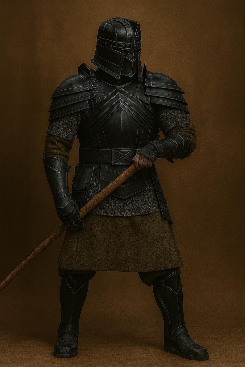 Dwarven Knight Full Body Armour — Medieval LARP Suit