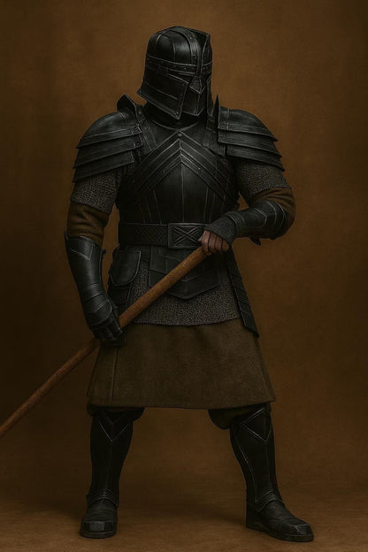 Dwarven Knight Full Body Armour — Medieval LARP Suit