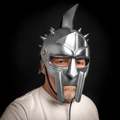 Gladiator Helmet Replica — Roman Warrior Prop