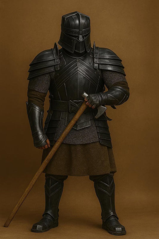 Dwarven Knight Full Body Armour — Medieval LARP Suit