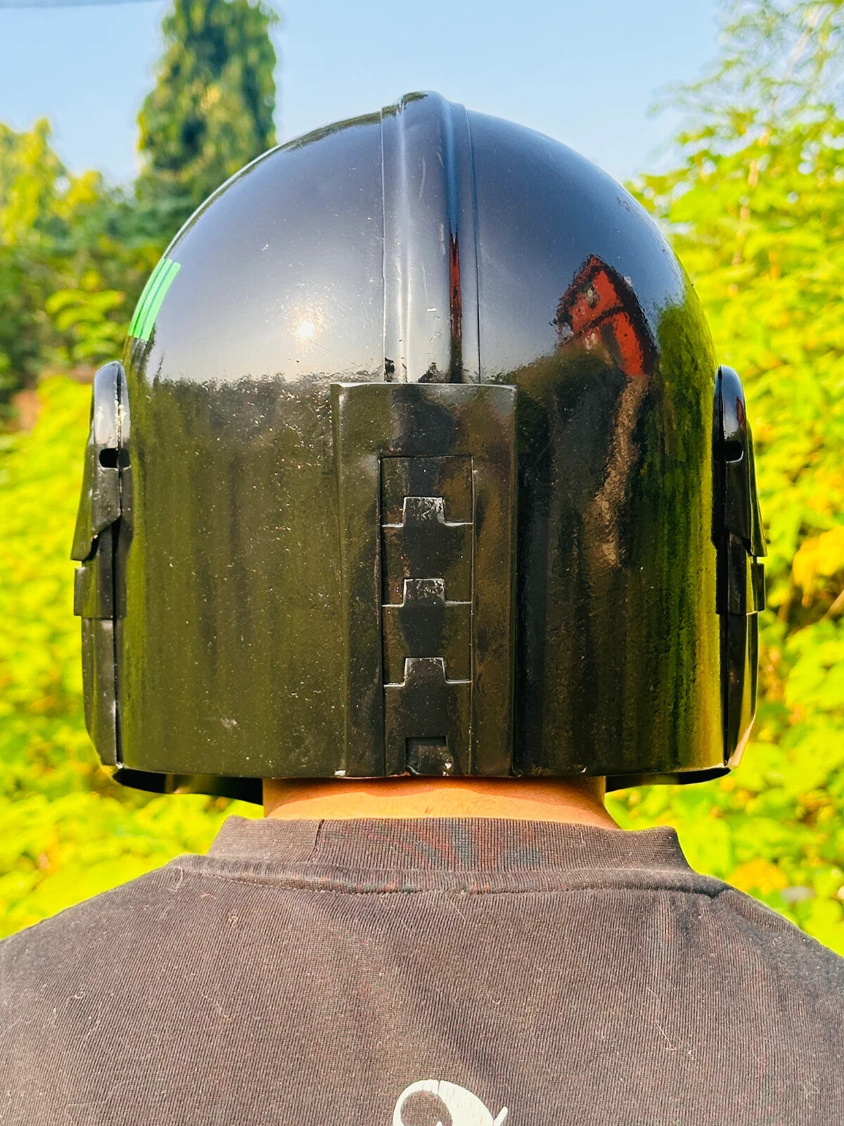 Custom Painted Mandalorian Helmet — Wearable Cosplay Prop