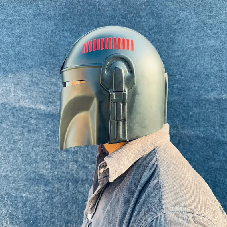 Custom Painted Mandalorian Helmet — Wearable Cosplay Prop