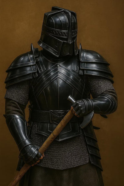 Dwarven Knight Full Body Armour — Medieval LARP Suit